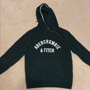 Abercrombie & Fitch Dark Green Hoodie